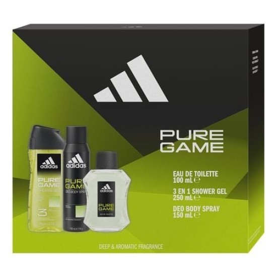 Colonia Adidas Pure Game 100 Pack Trio 0