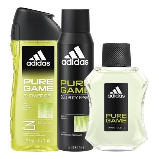 Colonia Adidas Pure Game 100 Pack Trio 1