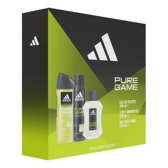Colonia Adidas Pure Game 100 Pack Trio 3