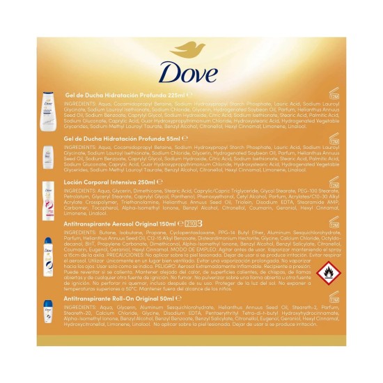 Pack Dove Neceser 5 Piezas 2