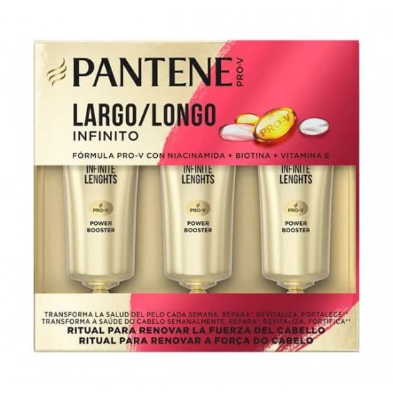 Pantene Largo Infinito Ampollas 3UD 0