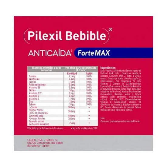 Pilexil Bebible Forte Max 45 Uds 1