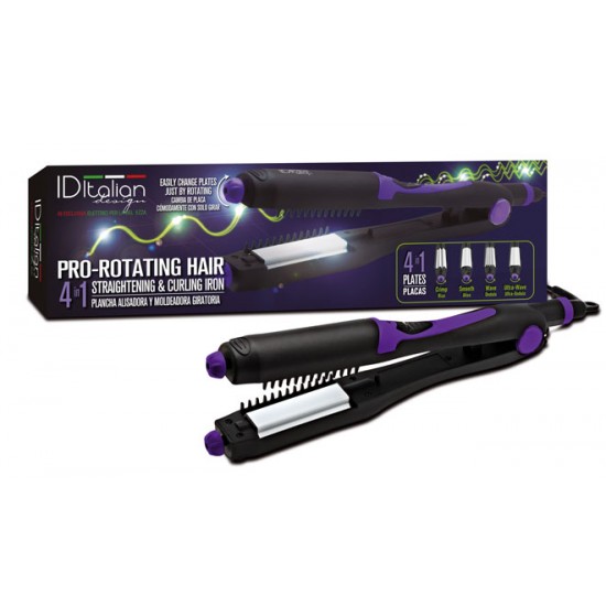 Plancha Del Pelo Iditalian Pro-Rotating Hair 0