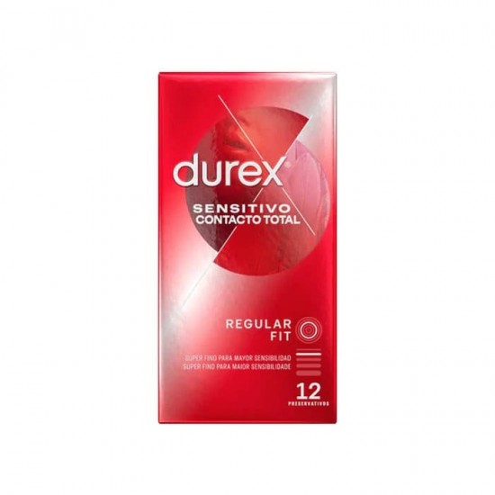 Preservativos Durex Sensitivo Contacto Total 12 Uni 0