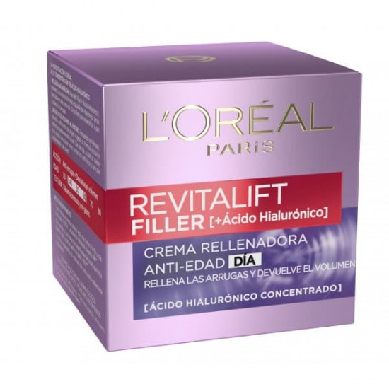 Loreal Revitalift Filler Ácido Hialurónico Día 50Ml 1