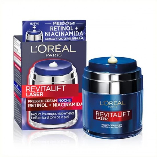 Loreal Revitalift Laser Crema Noche Retinol+Niacinamida 50Ml 1