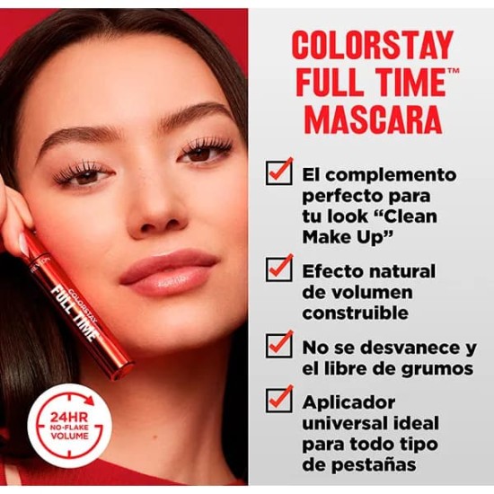 Revlon Colorstay Full Time Waterproof Máscara 1