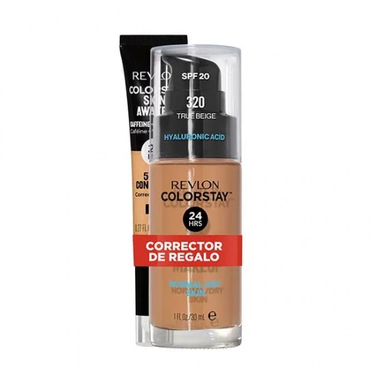 Revlon Colorstay Makeup Piel Normal/Seca + Regalo 220 Natural Beige 0