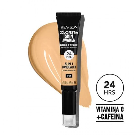 Revlon Skin Awaken 5 In 1 Concealer 001 Neutralicer Universal 0