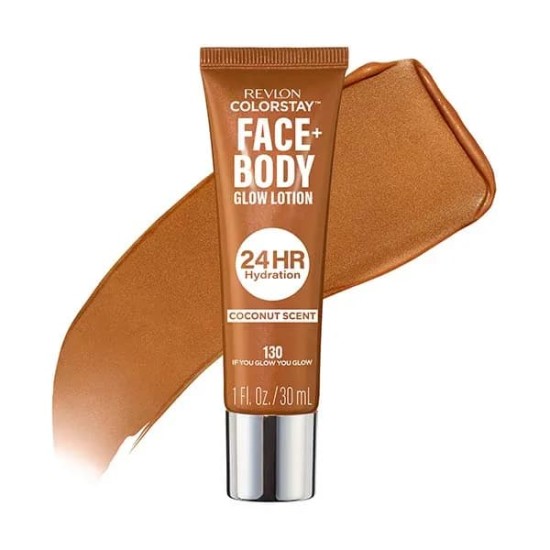 Revlon Colorstay Face And Body Glow Lotion 130 0