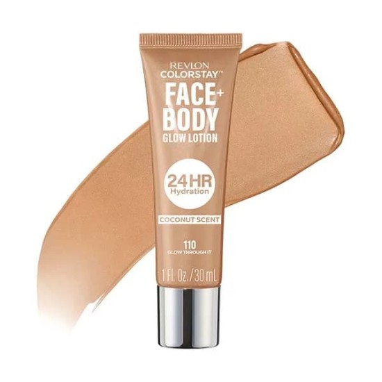 Revlon Colorstay Face And Body Glow Lotion 110 0