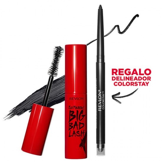 Revlon So Fierce Big Bad Lash Máscara + ColorStay Eyerline 0