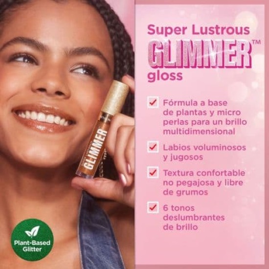 Revlon Super Lustrous Glimmer Gloss 001 Diamond Drama 2