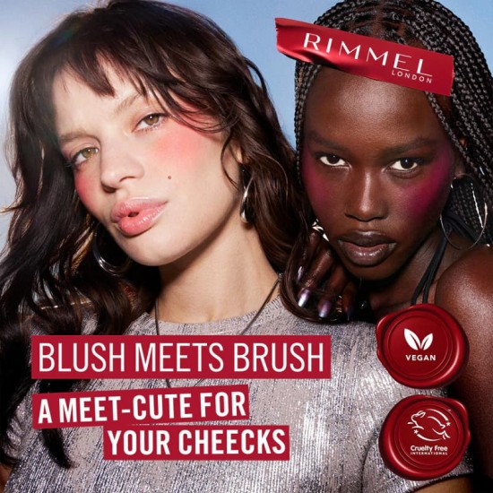Rimmel Multi-Tasker Blush\'N\'brush 300 Nearly Suede 4