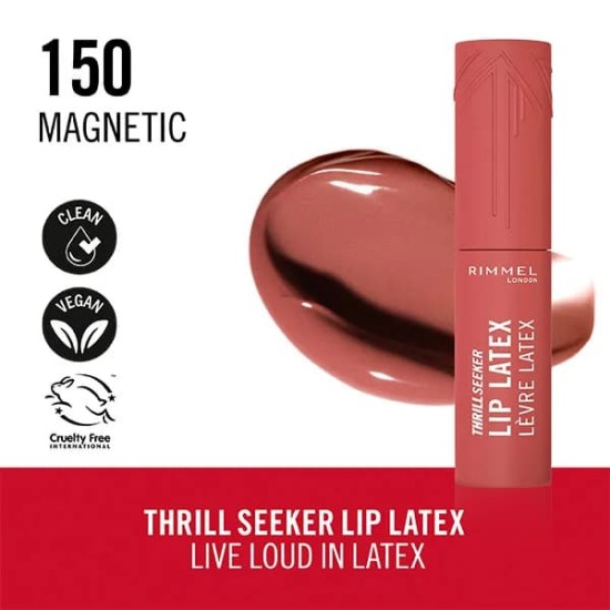 Rimmel London Thrill Seeker Lip Latex 150 Magnetic 2