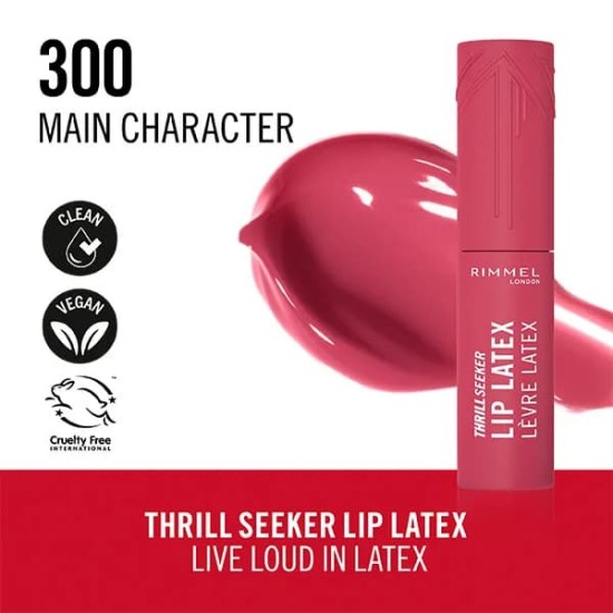 Rimmel London Thrill Seeker Lip Latex 300 Character 2