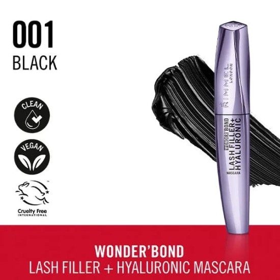 Rimmel London Wonder Bond Lash Filler 001 Black 1