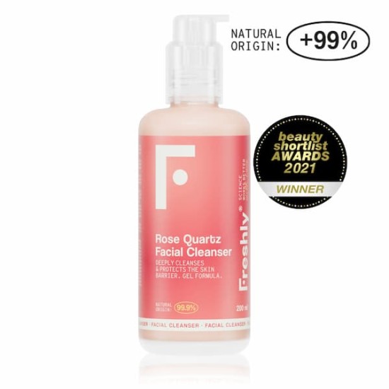 FRESHLY COSMETICS Rose Quartz Facial Cleanser 200ml 0