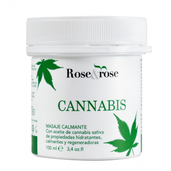 Rose&Rose Masaje Calmante Cannabis 100Ml 0