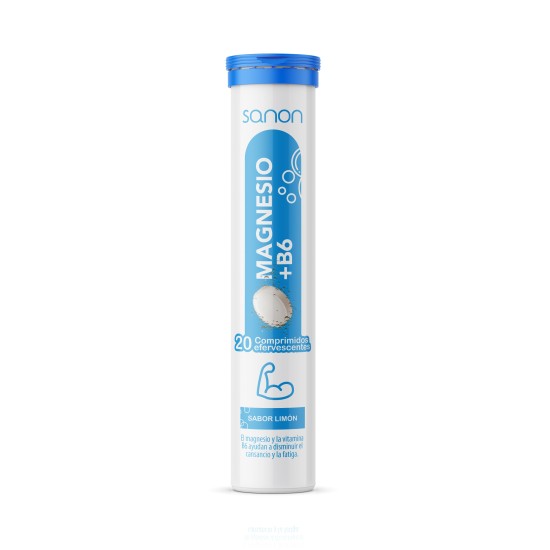 SANON magnesio + vitamina B6 + vitamina B2 20UD 0
