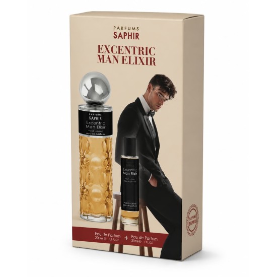 Saphir Excentric Man Elixir Estuche 200+30ml 0