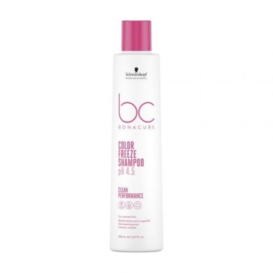 Schwarzkopf Vegan Care Bc Color Freeze Ph 4.5 Champú Cabello Teñido 250Ml 0