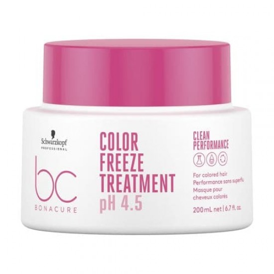Schwarzkopf Vegan Care Bc Color Freeze Ph 4.5 Mascarilla Cabello Teñido 200Ml 0