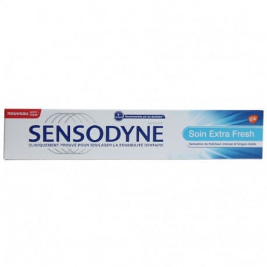 Dentífrico Sensodyne Soin Extra Fresh 75Ml 0