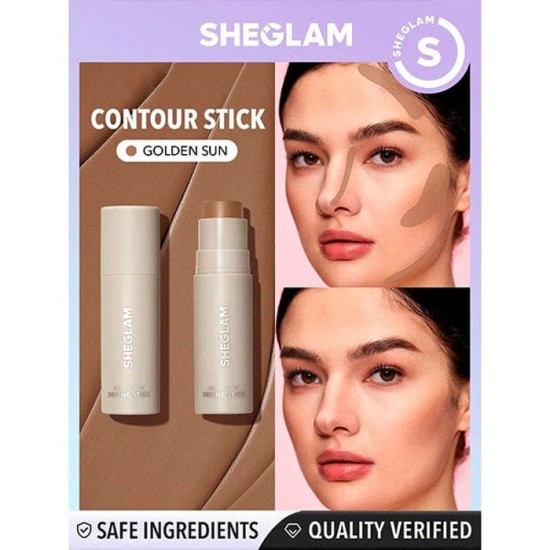 Sheglam Barra de Contorno Snatch\'N\' Define Golden Sun 1