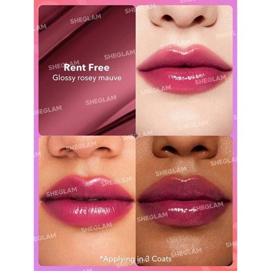 Sheglam Barra de Labios Mirror Kiss High Rent Free 2