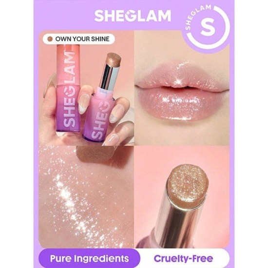 Sheglam Barra de Labios Mirror Kiss High Own Your Shine 1