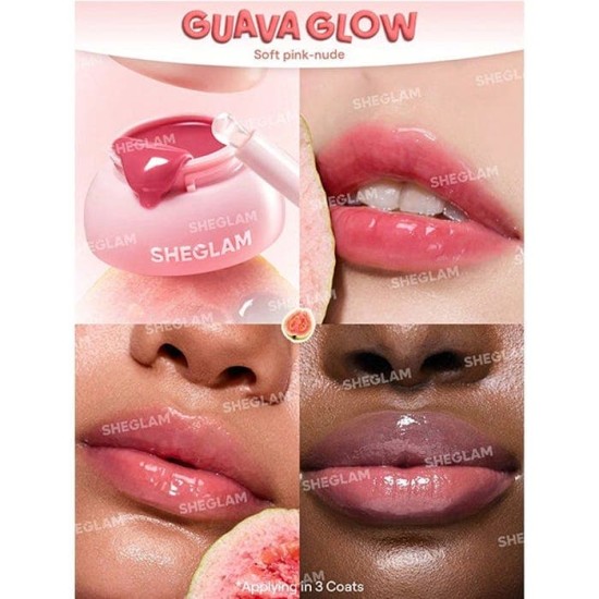 Sheglam Brillo de Labios Hydra Jelly Pocket Lip Jam Guava Glow 1