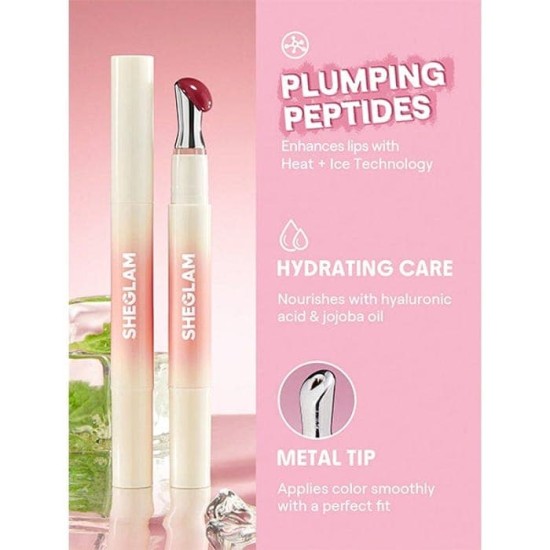 Sheglam Brillo Voluminizador de Labios Bold Booster Rosé Veil 2