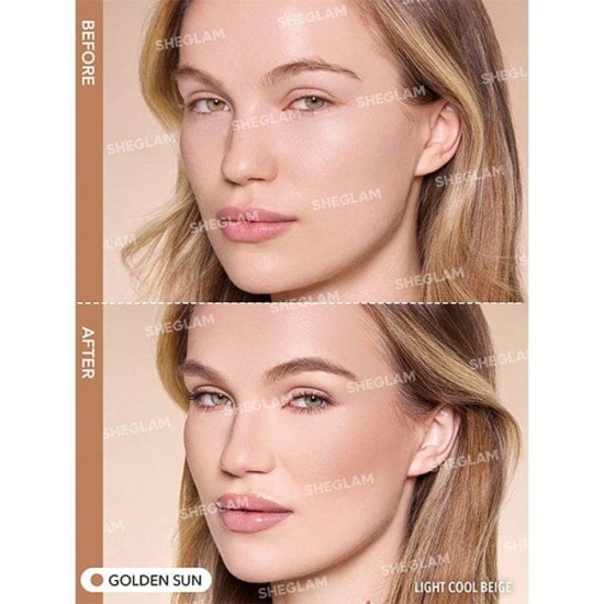 Sheglam Bronceador Líquido Sun Beam Mate Golden Sun 2