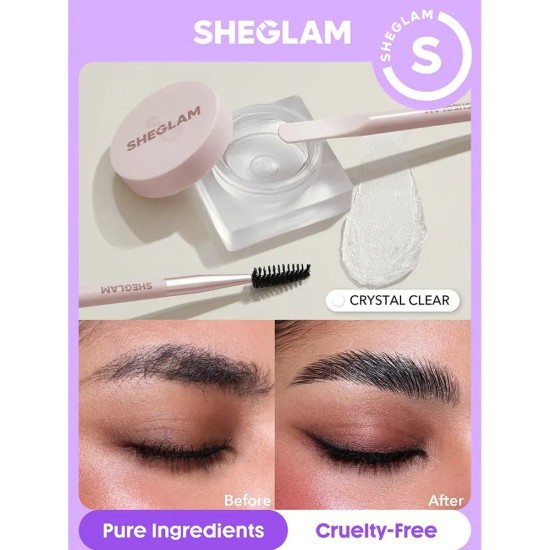Sheglam Cejas Gel Fijador Set Me Up Transparente 3