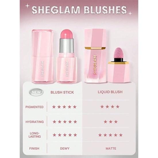Sheglam Colorete en Barra Buttery Bliss Guava Juice 2