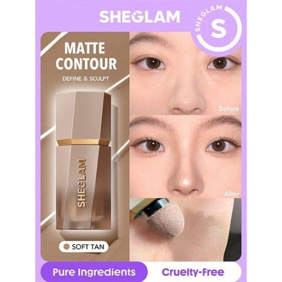 Sheglam Contorno Líquido Sun Sculpt Soft Tan 1