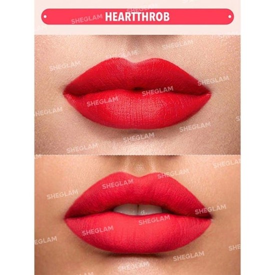 Sheglam Labial Líquido Matte Allure Heartthrob 1