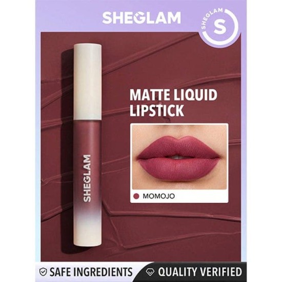 Sheglam Labial Líquido Matte Allure Momojo 1