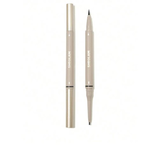 Sheglam Lápiz de Cejas 2en1 Brows On Demand Chocolate 0