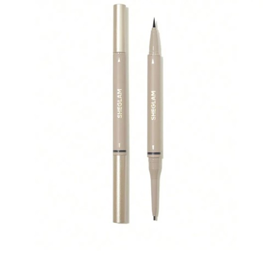 Sheglam Lápiz de Cejas 2en1 Brows On Demand Espresso 0