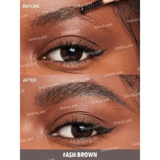 Sheglam Lápiz de Cejas Insta-Fill Marrón Ceniza 1