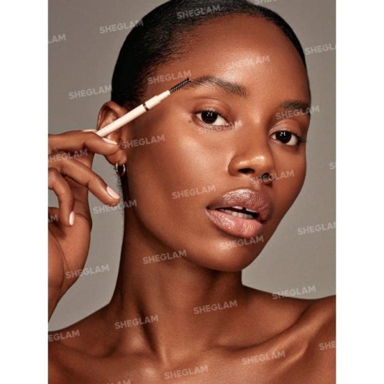 Sheglam Lápiz de Cejas Insta-Fill Marrón Oscuro 2