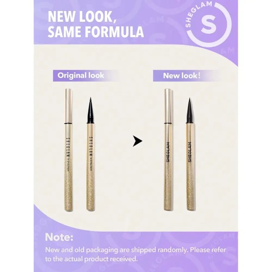 Sheglam Delineador de Ojos Líquido Resistente al Agua Line & Define 4