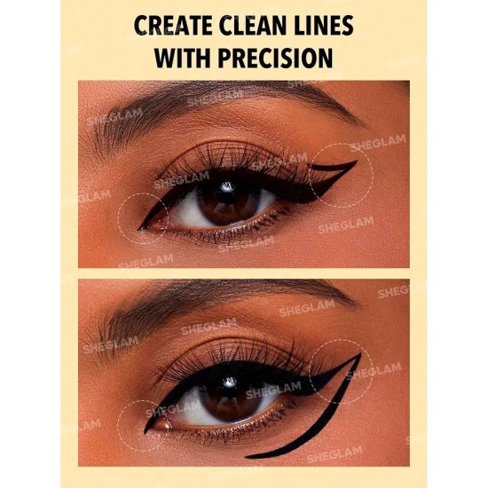 Sheglam Delineador de Ojos Líquido Resistente al Agua Line & Define 2