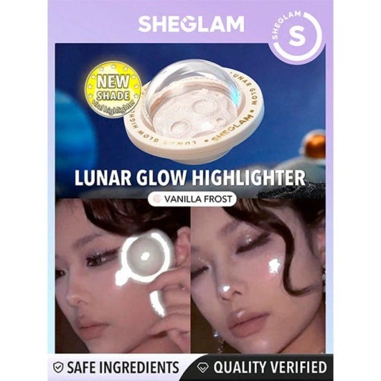 Sheglam Lunar Glow Iluminador Vainilla Frost 1