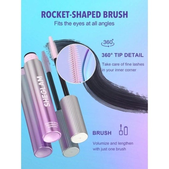 Sheglam Máscara de Pestañas Flutter Wink Volumizing 2