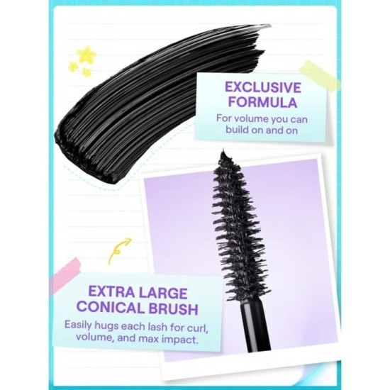 Sheglam Máscara de Pestañas Lashlighter Mega Boost Black 3