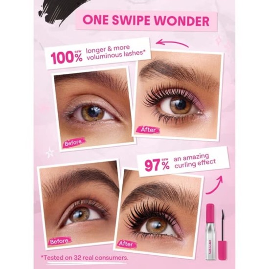 Sheglam Máscara de Pestañas Lashlighter Up & Out Black 3