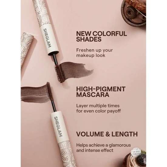 Sheglam Máscara de Pestañas Waterproof All-In-One Volume & Length Macchiato 1